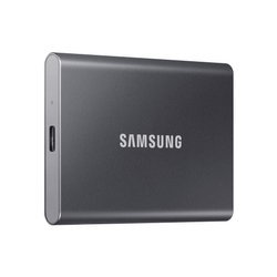 SAMSUNG T7 Dysk zewnetrzny SSD 500GB Szary USB 3.2 (MU−PC500T/WW)