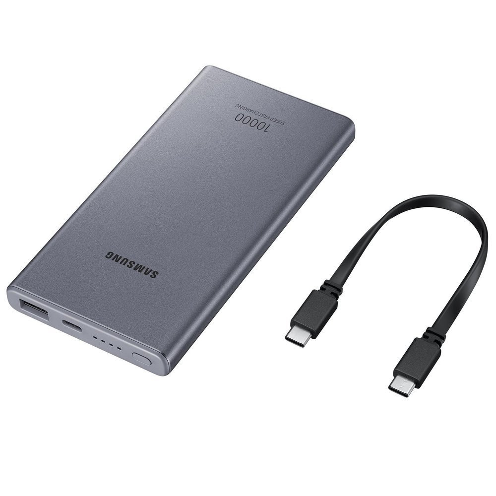 PowerBank Samsung 10000mAh 25W Super Fast Charge Szary (EBP3300XJEGEU