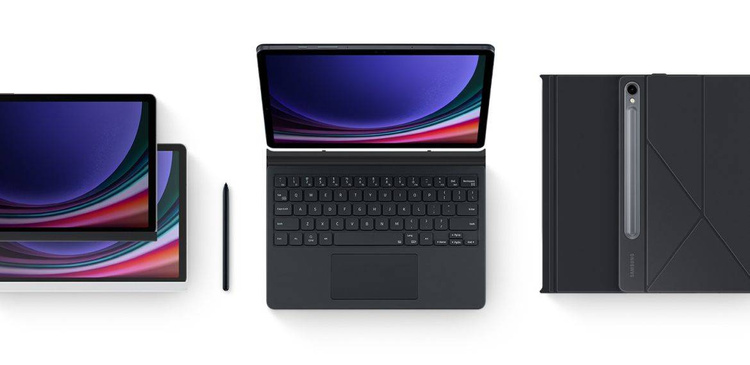 Etui Book Cover z klawiaturą do Galaxy Tab S9 (EF-DX715UBEGWW)