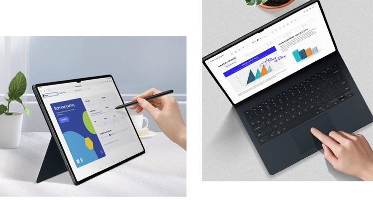 Etui Book Cover z klawiaturą do Galaxy Tab S9 (EF-DX715UBEGWW)