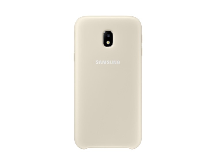 Etui Dual Layer Cover Złote do Samsung Galaxy J3 (2017) EF-PJ330CFEGWW