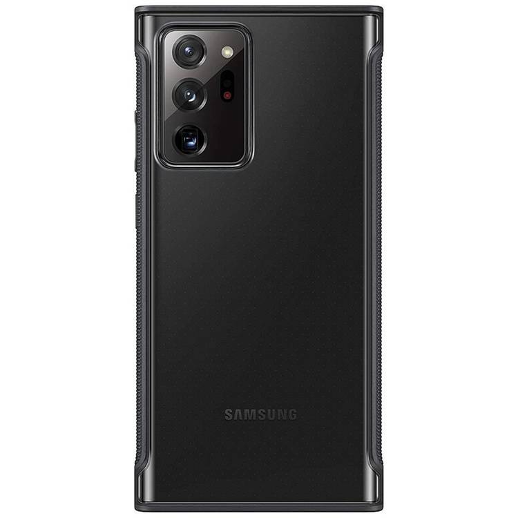 Etui Samsung CLEAR Cover Czarne do Galaxy Note 20 Ultra (EF-GN985CBEGEU)