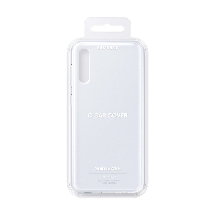 Etui Samsung CLEAR Cover Transparent do Galaxy A30s (EF-QA307TTEGWW)