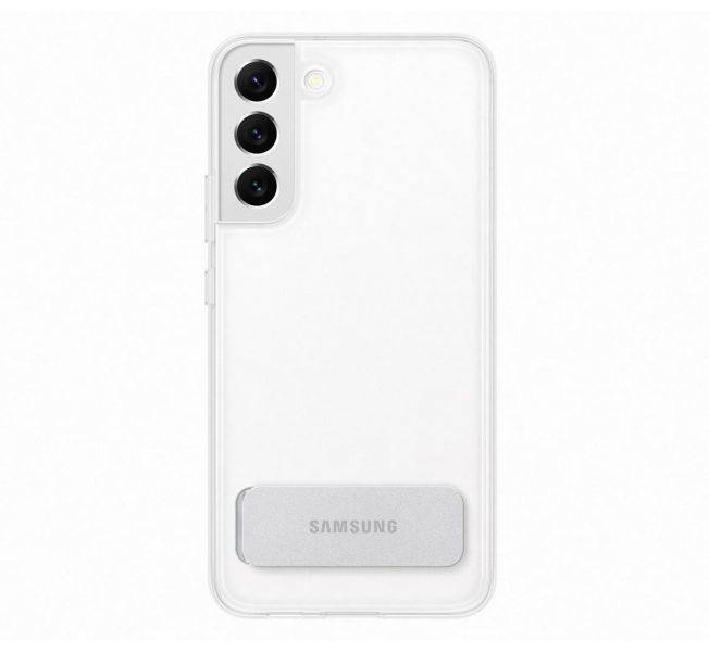 Etui Samsung CLEAR Standing Cover Transparent do Galaxy S22 (EF-JS901CTEGWW)