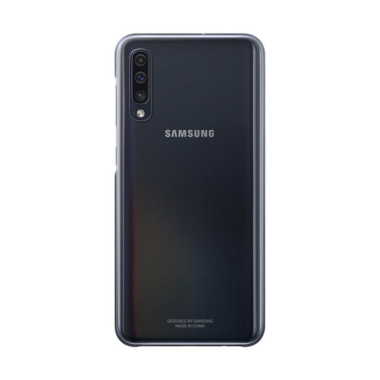Etui Samsung Gradation Cover Czarne do Galaxy A50 (EF-AA505CBEGWW)