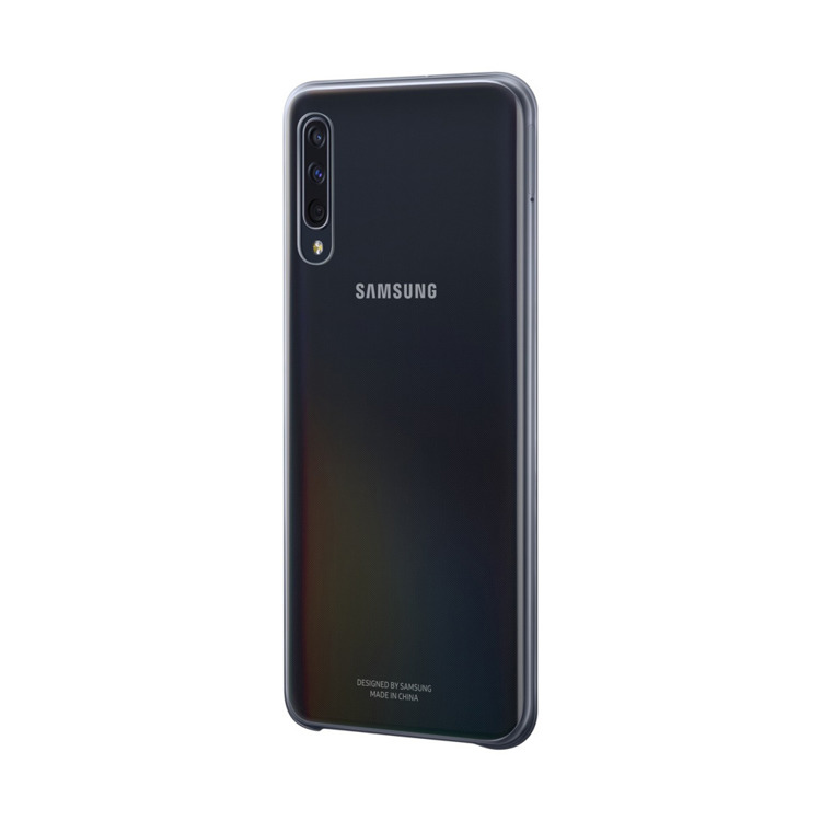Etui Samsung Gradation Cover Czarne do Galaxy A50 (EF-AA505CBEGWW)