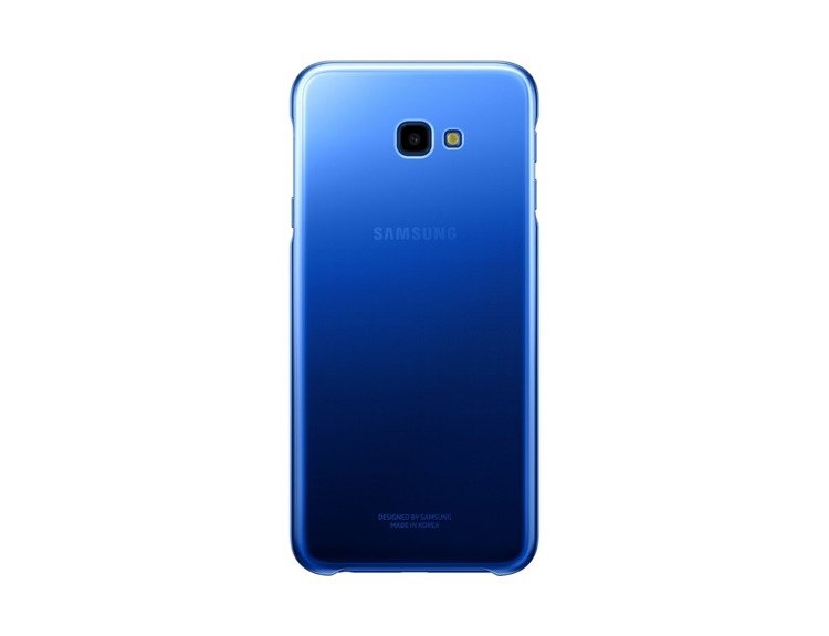 Etui Samsung Gradation Cover Niebieskie do Galaxy J4+ (2018) (EF-AJ415CLEGWW)