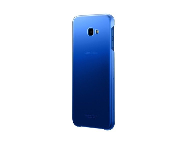 Etui Samsung Gradation Cover Niebieskie do Galaxy J4+ (2018) (EF-AJ415CLEGWW)