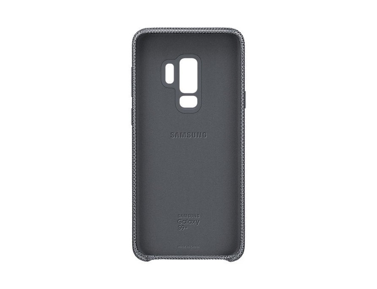 Etui Samsung Hyperknit Cover do Galaxy S9+ Szare EF-GG965FJEGWW