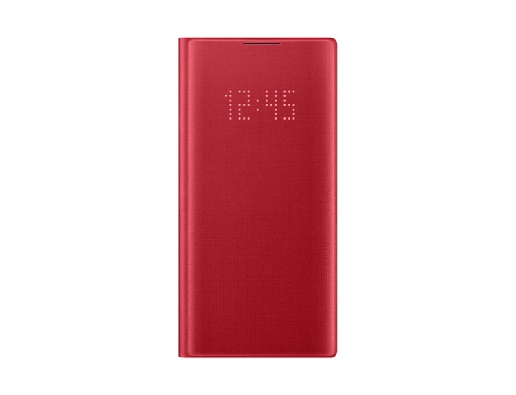 Etui Samsung LED View Cover Czerwony do Galaxy Note 10 (EF-NN970PREGWW)