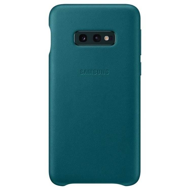 Etui Samsung Leather Cover Zielony do Galaxy S10e (EF-VG970LGEGWW) /OUTLET