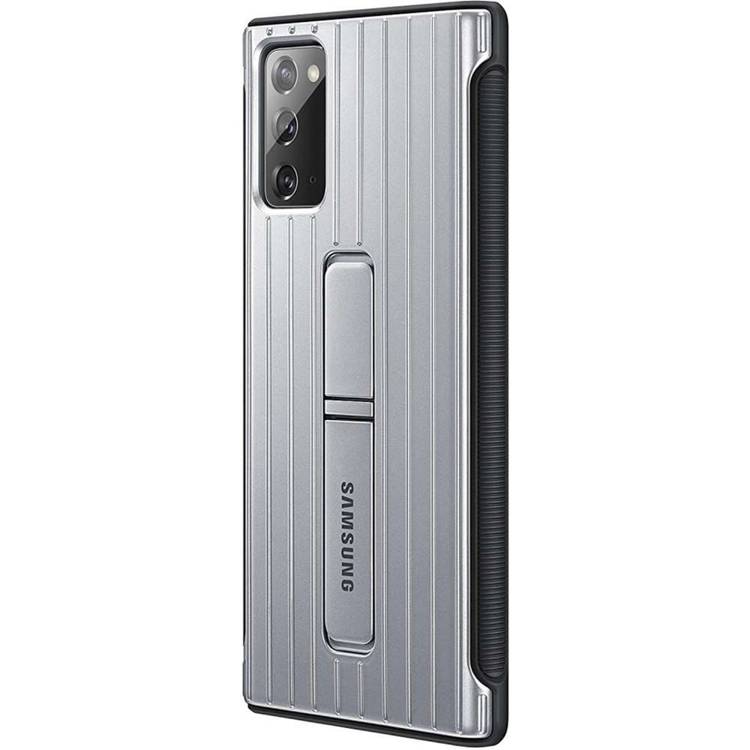Etui Samsung Protective Standing Cover Srebrny do Galaxy Note 20 (EF-RN980CSEGEU)