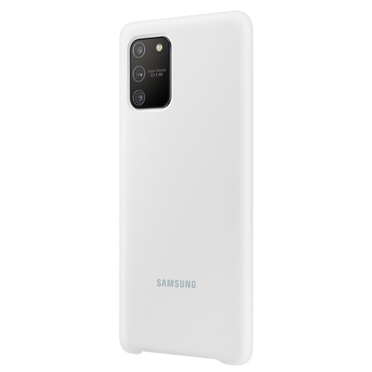 Etui Samsung Silicone Cover Biały do Galaxy S10 Lite (EF-PG770TWEGEU)