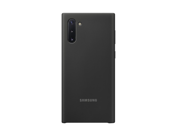 Etui Samsung Silicone Cover Czarny do Galaxy Note 10 (EF-PN970TBEGWW)