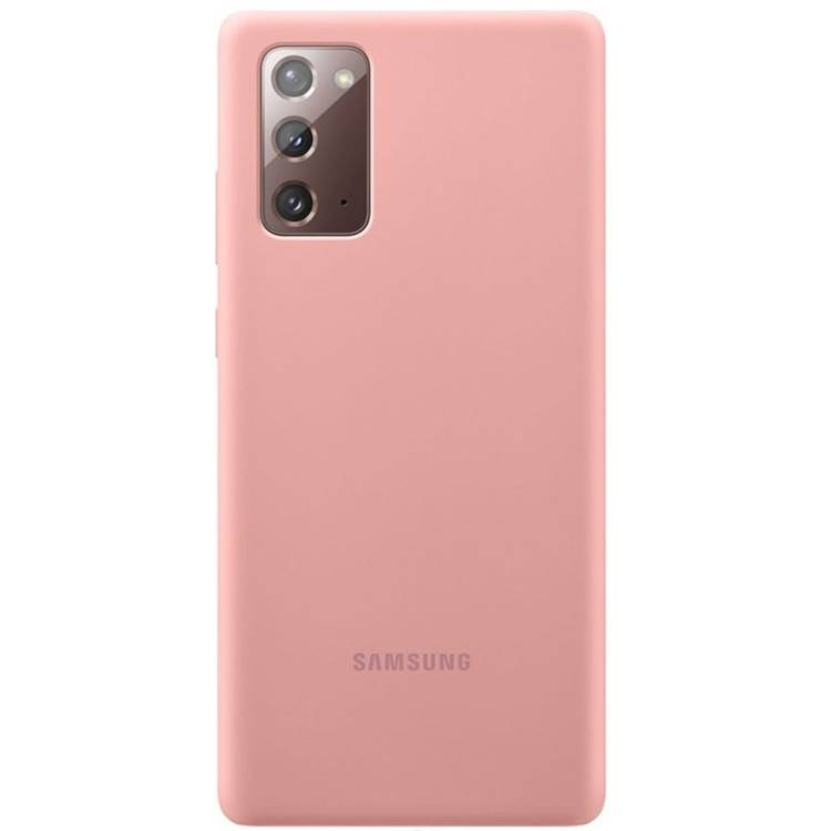 Etui Samsung Silicone Cover Miedziany do Galaxy Note 20 (EF-PN980TAEGEU)