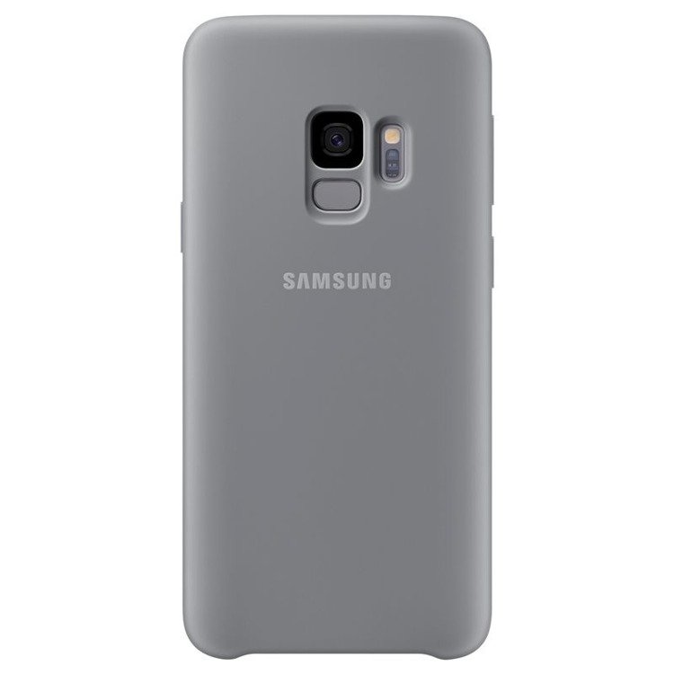 Etui Samsung Silicone Cover do Galaxy S9 Szare EF-PG960TJEGWW