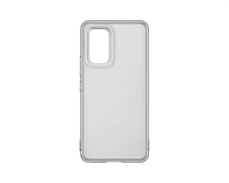 Etui Samsung Soft Clear Cover Czarne do Galaxy A53 5G (EF-QA536TBEGWW)