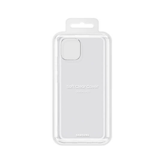 Etui Samsung Soft Clear Cover Transparent do Galaxy A03 (EF-QA036TTEGEU)