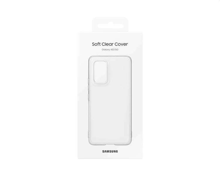 Etui Samsung Soft Clear Cover Transparent do Galaxy A53 5G (EF-QA536TTEGWW)
