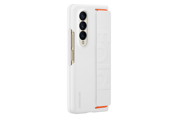 Etui Silicone Grip Cover White do Galaxy Z Fold4 (EF-GF936TWEGWW)