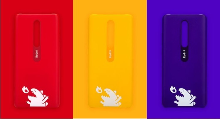 Etui oryginalne Xiaomi Monster Hard Case Yellow do Xiaomi Mi 9T żółte