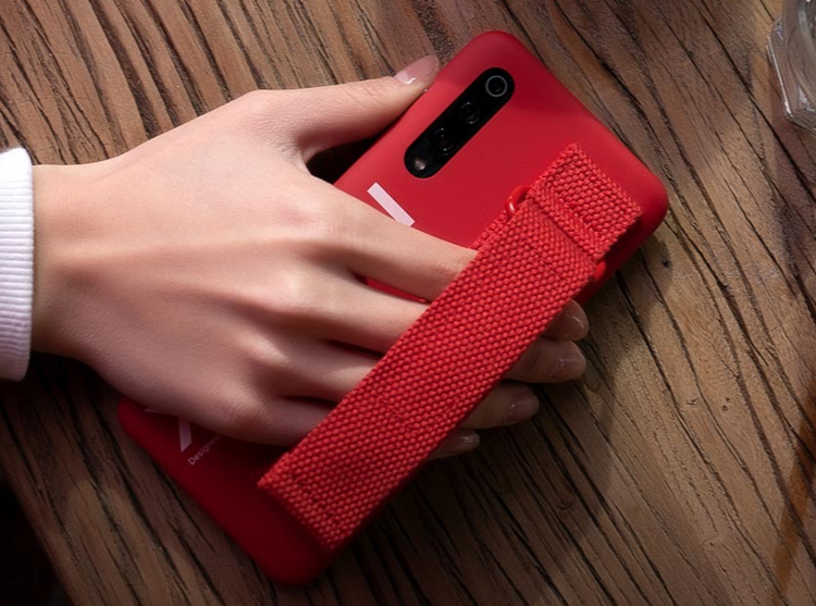 Etui oryginalne Xiaomi Urban Hand Strap Case Black do Xiaomi Mi 9 Czarne