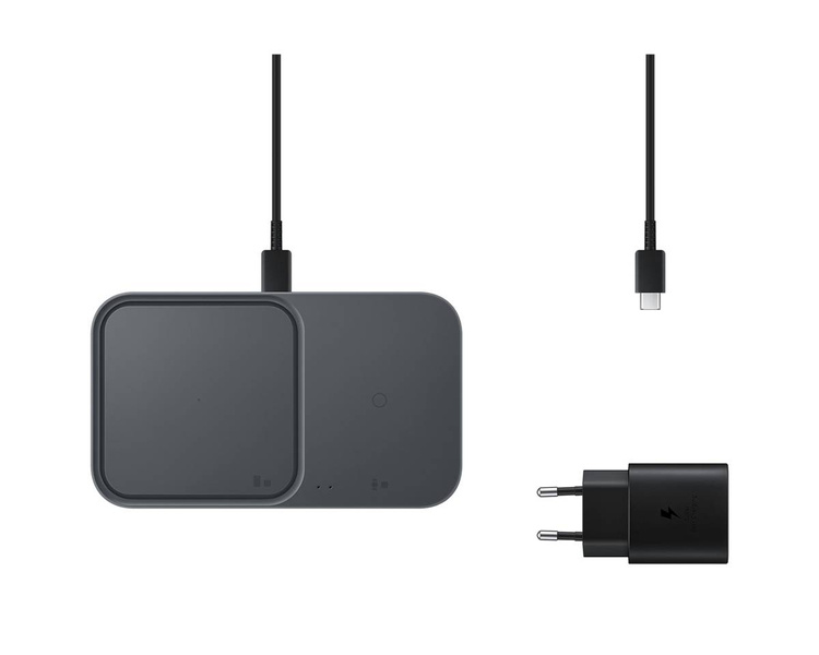 Ładowarka Samsung Super Fast Wireless Charger Duo Czarna (EP-P5400TBEGEU)