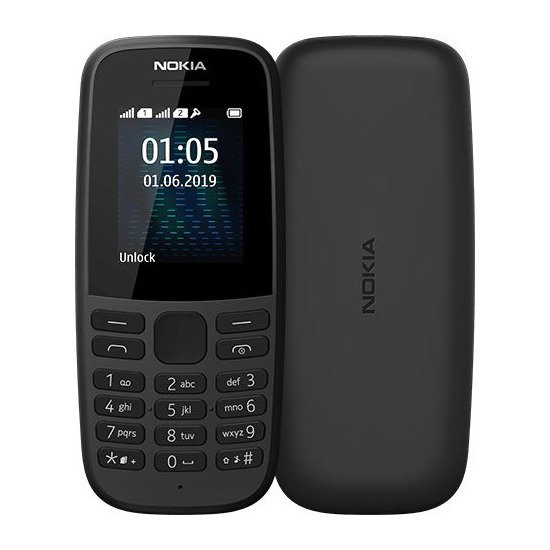 NOWA Nokia 105 (2019) Dual Sim Czarna