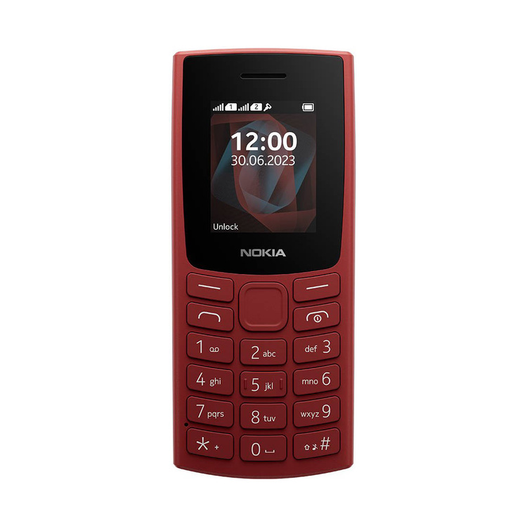 NOWA Nokia 105 (2023) Dual Sim Czerwona