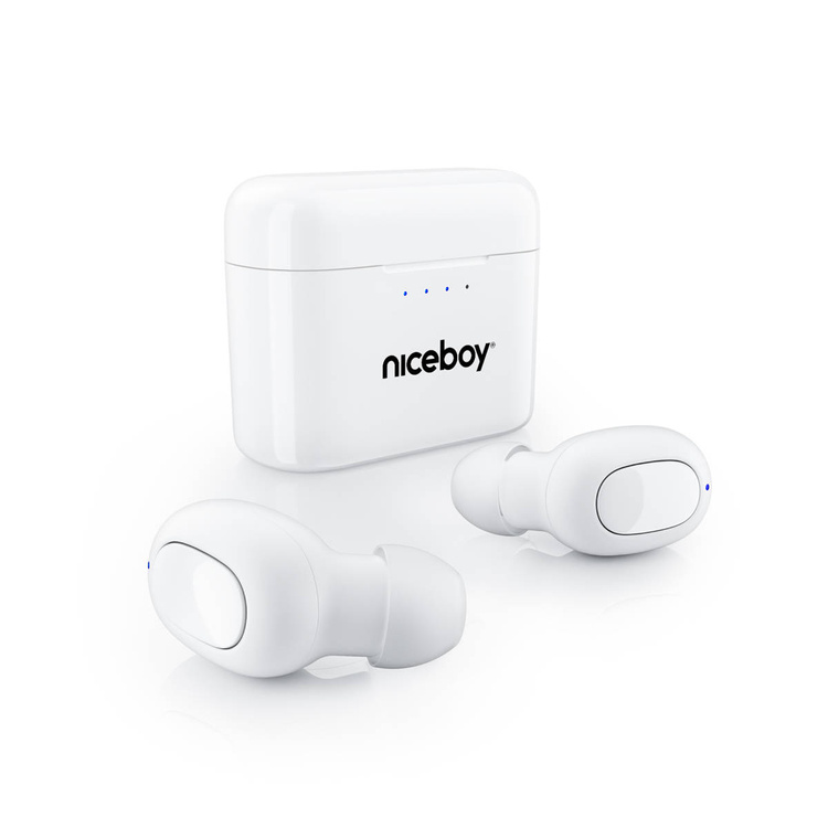 Niceboy Słuchawki BT NICEBOY Hive PODSIE 3 White