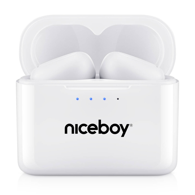 Niceboy Słuchawki BT NICEBOY Hive PODSIE 3 White