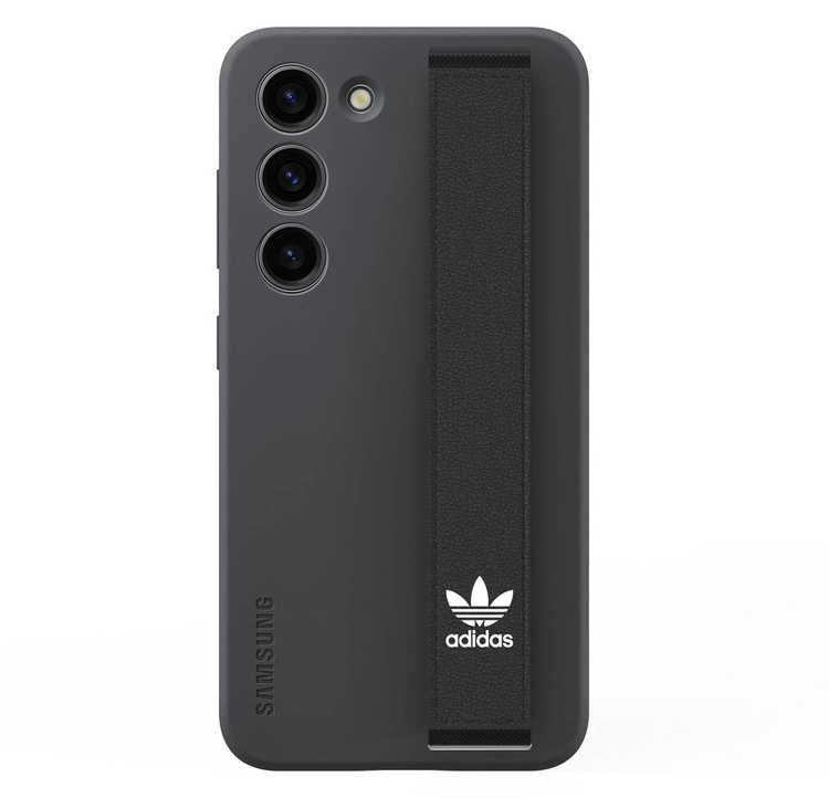 Pasek Adidas Originals do etui Grip Case do Galaxy S23/S23+/S23 Ultra (GP-TOS911TLBBW)
