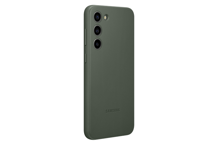 Samsung Etui Leather Case Zielone do Galaxy S23 (EF-VS911LGEGWW)