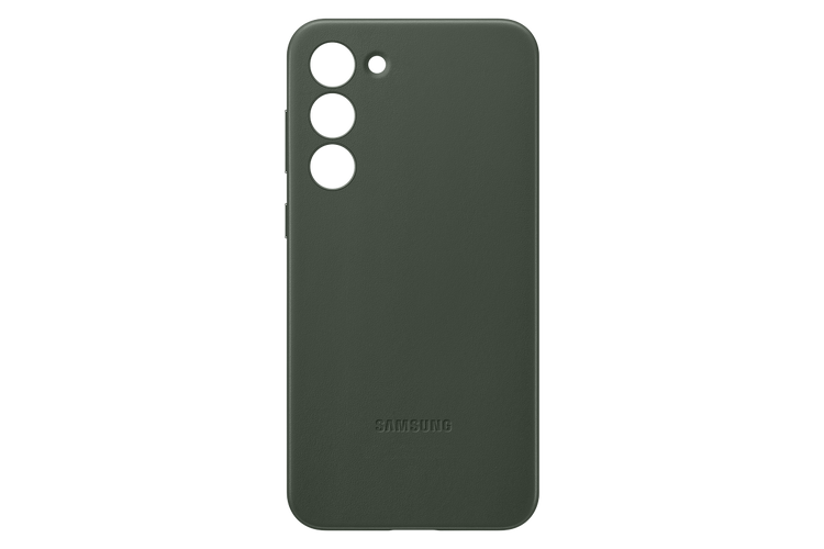 Samsung Etui Leather Case Zielone do Galaxy S23 (EF-VS911LGEGWW)