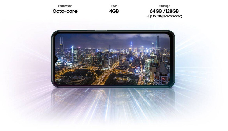 Samsung Galaxy M13 4/64GB Niebieski (SM-M135FLBUEUE)