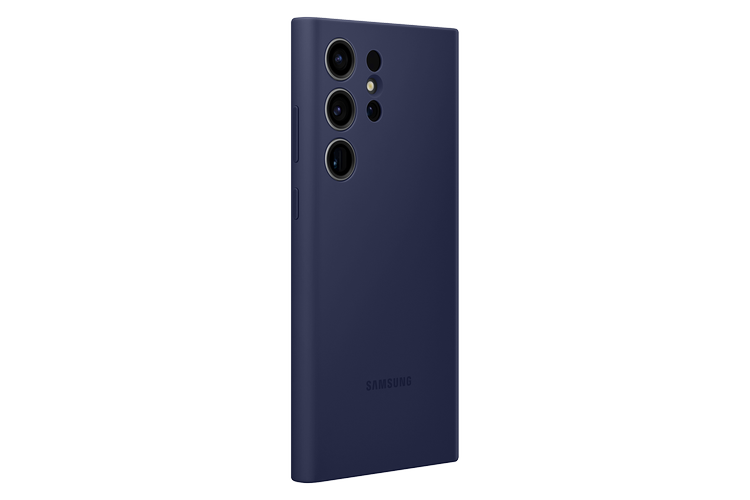 Samsung Silicone Case Granatowe do Galaxy S23 Ultra (EF-PS918TNEGWW)