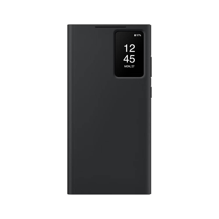 Samsung Smart View Wallet Case Czarne do Galaxy S23 Ultra (EF-ZS918CBEGWW)