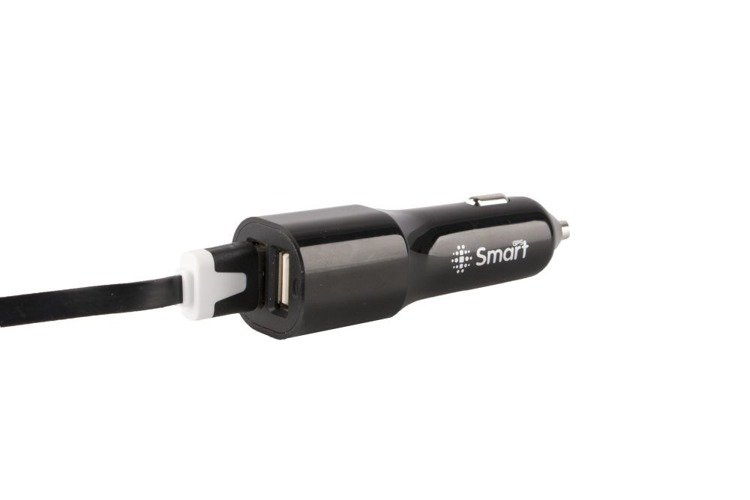 SmartGPS Ładowarka Samochodowa Dual USB 2,4A LS01