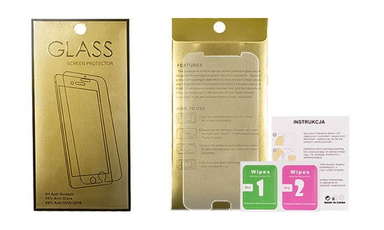 Szkło Hartowane Glass Gold do Nokia 8 Sirocco