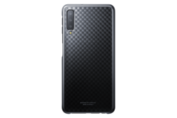 Etui Samsung Gradation Cover Czarne do Galaxy A7 (2018) EE-AA750CBEGWW