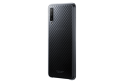 Etui Samsung Gradation Cover Czarne do Galaxy A7 (2018) EE-AA750CBEGWW