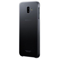 Etui Samsung Gradation Cover Czarne do Galaxy J6+ (2018) EF-AJ610CBEGWW
