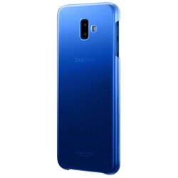 Etui Samsung Gradation Cover Niebieskie do Galaxy J6+ (2018) EF-AJ610CLEGWW