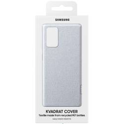 Etui Samsung Kvadrat Cover Szare do Galaxy Note 20 (EF-XN980FJEGEU)