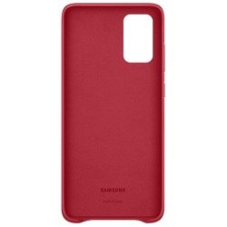Etui Samsung Leather Cover Czerwone do Galaxy S20+ (EF-VG985LREGEU)