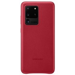 Etui Samsung Leather Cover Czerwone do Galaxy S20 Ultra (EF-VG988LREGEU)