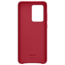 Etui Samsung Leather Cover Czerwone do Galaxy S20 Ultra (EF-VG988LREGEU)