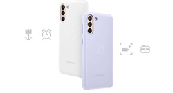 Etui Samsung Led Cover Fioletowy do Galaxy S21+ 5G (EF-KG996CVEGWW )