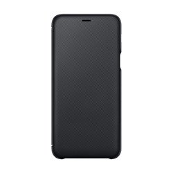 Etui Samsung Wallet Cover Czarne do Galaxy A6+ (EF-WA605CBEGWW)