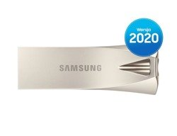 Pendrive Samsung USB 3.1 BAR Plus Silver 128GB (MUF-128BE3/APC)